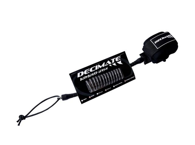 Leash Decimate Bodyboard Negro-0