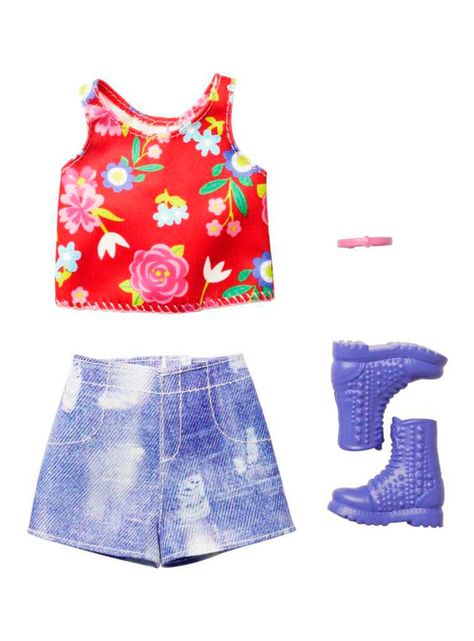 Ropa y Accesorios para Muñeca Looks Sorpresa + 1 Atuendo y 2 Accesorios-1