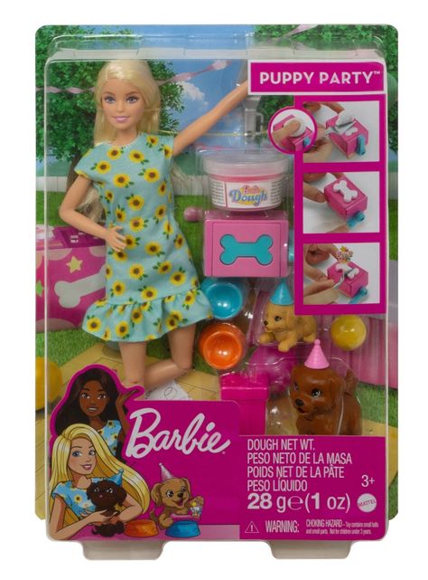 Muñeca Barbie Sisters & Pets Fiesta de Perritos-2