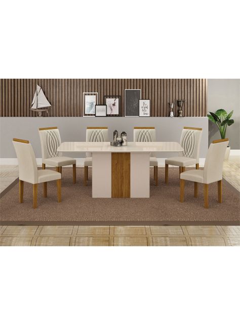 Juego Comedor Doha 6 Sillas-5