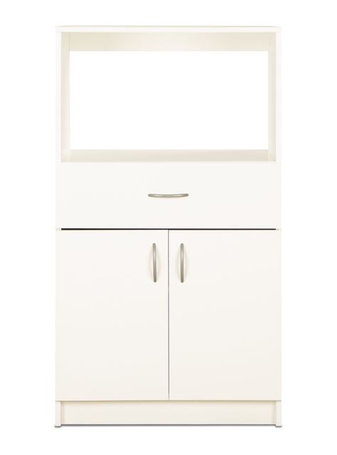 Mueble Auxiliar Cocina 1C 2P 1R Blanco-0