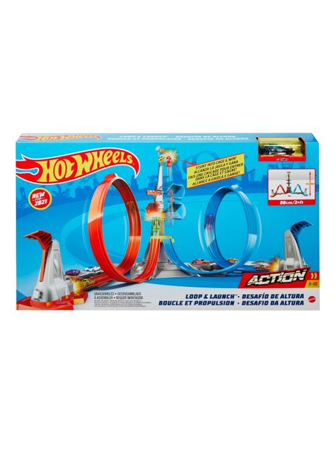 Pista Hot Wheels de Carreras Action Desafío De Altura-3