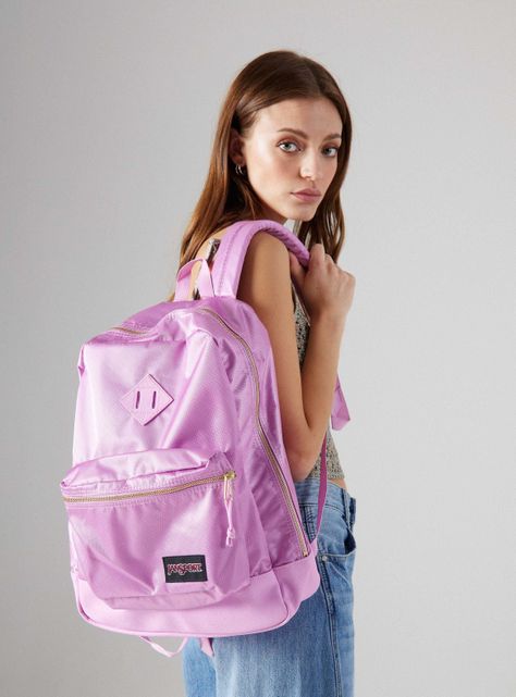 Mochila Sintética Fucsia-0