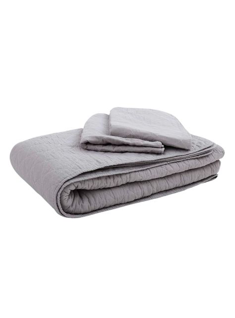 Quilt Hebra King Fibra Gris-1