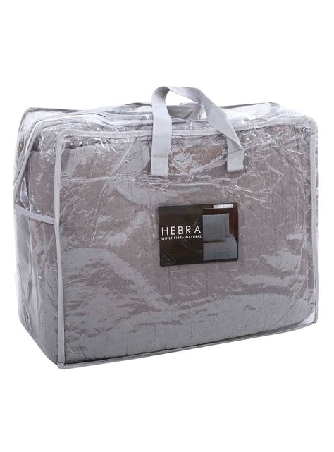 Quilt Súper King Hebra Fibra Gris-3