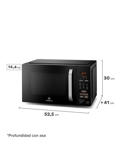 Microondas Digital 31 Litros 1450W MM31FB Negro-1