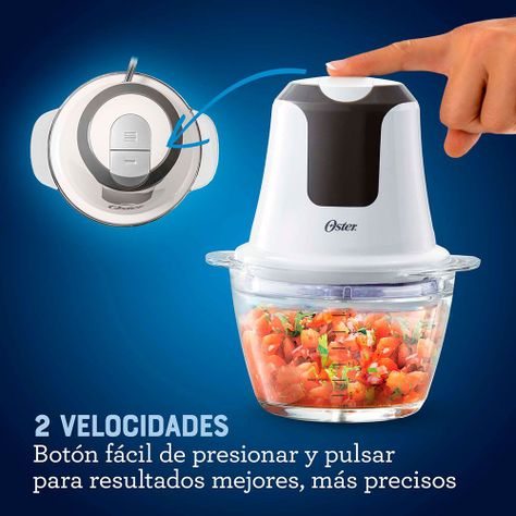 Mini Picadora 3 Tazas con Tazón de Vidrio-3