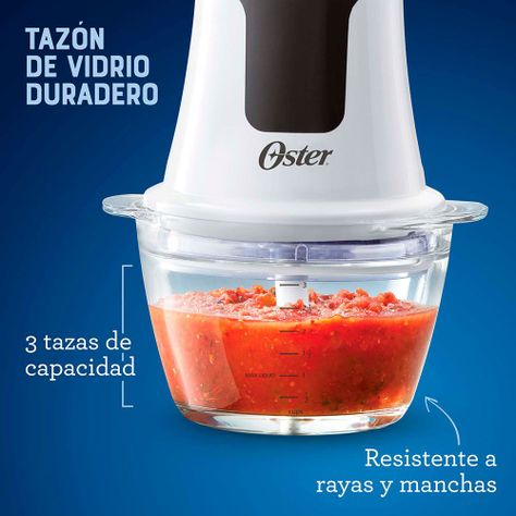 Mini Picadora 3 Tazas con Tazón de Vidrio-5