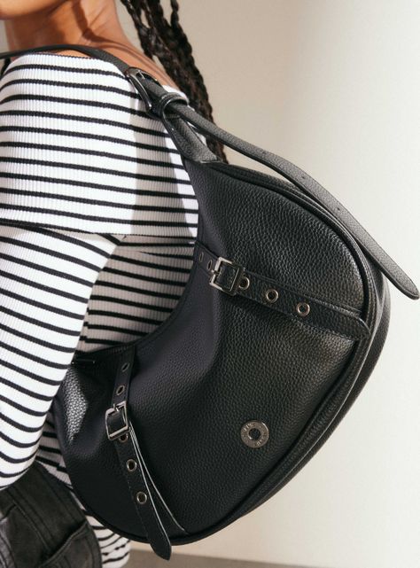 Cartera de Hombro con Correa Ajustable-1