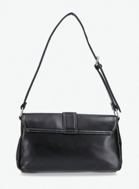 Cartera de Hombro con Hebilla Metálica-4