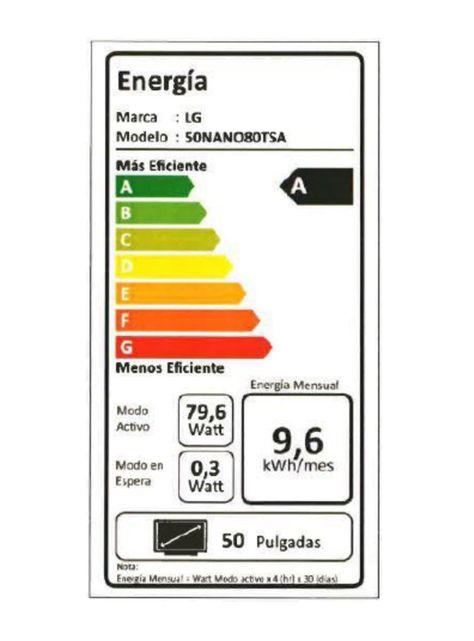 NanoCell Smart TV 50'' UHD 4K 50NANO80TSA 2024-8