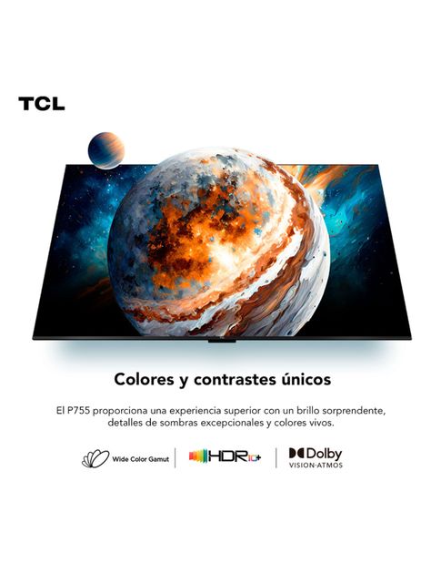 LED Smart TV 65" UHD 4K 65P755 Google TV-3