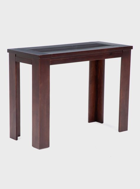 Mesa Arrimo New Malaga 46x100 cm Chocolate-2