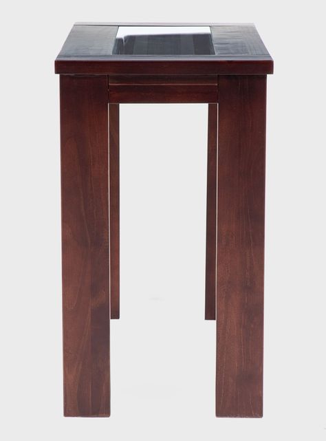 Mesa Arrimo New Malaga 46x100 cm Chocolate-3