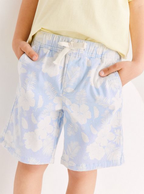 Bermuda Twill Estampado Tropical-0