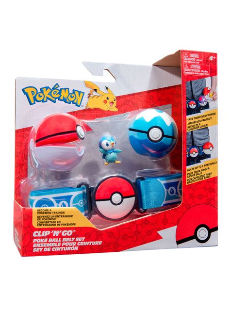 Cinturon Entrenador Pokemon Piplup y Pokebola-2