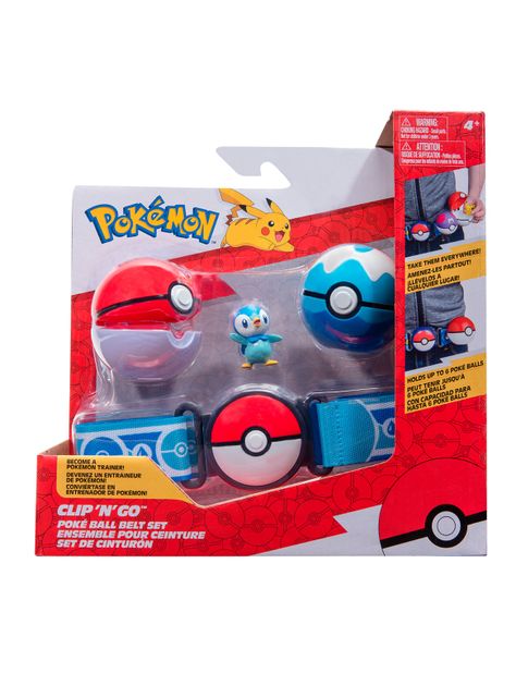 Cinturon Entrenador Pokemon Piplup y Pokebola-1