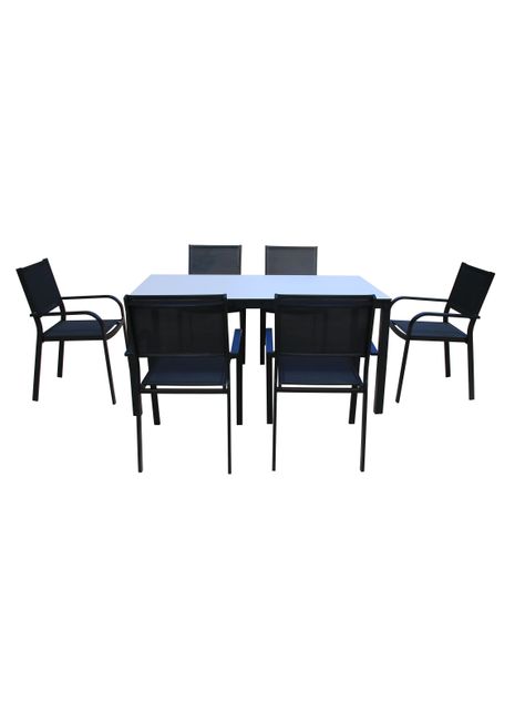Juego Comedor Terraza + 6 Sillas Freshwater-2