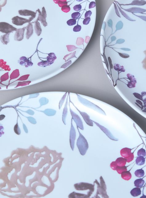 Set 4 Plato Salad Flores-2
