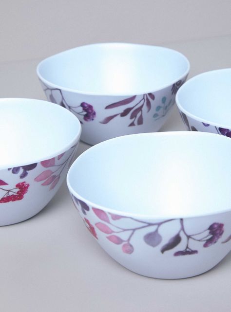 Set 4 Bowl Flores-2