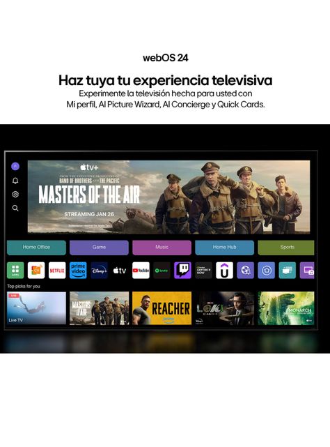 QNED Smart TV 65'' UHD 4K 65QNED90TSA 2024-4