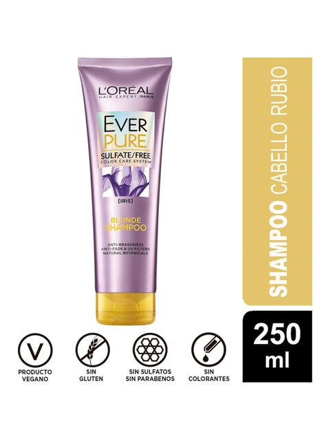 Shampoo Ever pure Blonde 250 ml-0