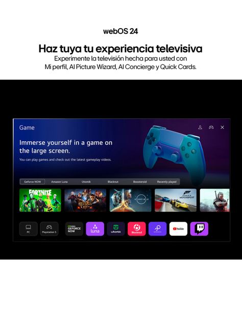 QNED Smart TV 75'' UHD 4K 75QNED85TSA 2024-5