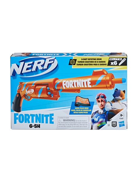 Lanzador Nerf Fortnite 6SH Pulso de Camuflaje-1