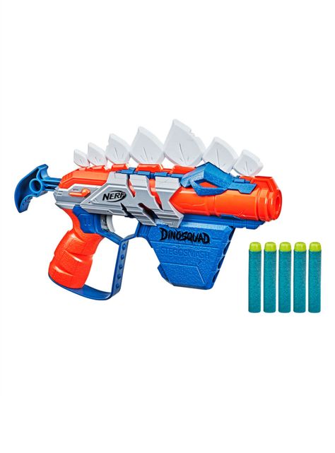 Lanzador de Dardos DinoSquad StegoSmash Nerf-0