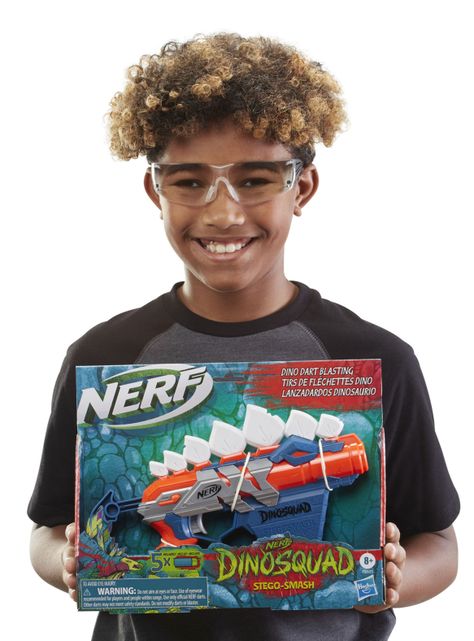 Lanzador de Dardos DinoSquad StegoSmash Nerf-2