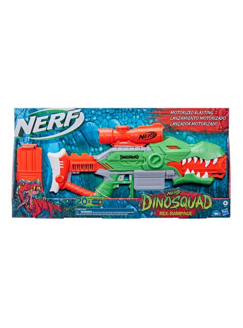 Lanzadardos Motorizado Rex-Rampage con Clip de 10 Dardos-1