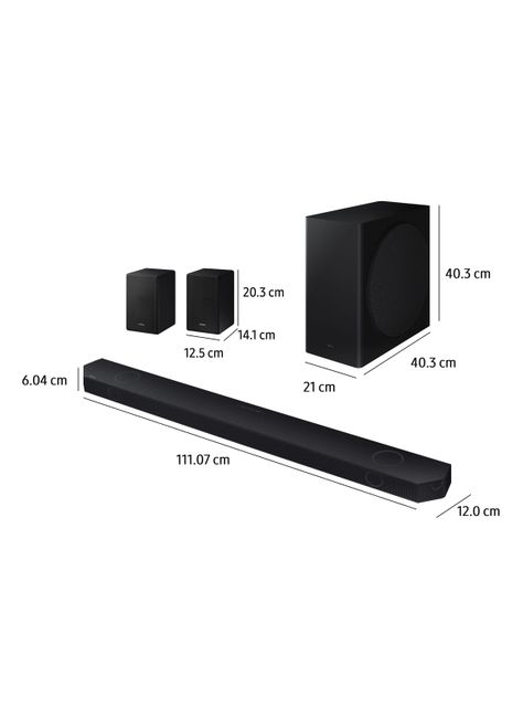 Soundbar HW-Q800D 7.1.4 Ch + Parl. Surround 2024-1