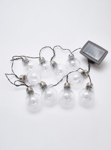 Guirnalda Solar 10 Luces LED Exterior-1