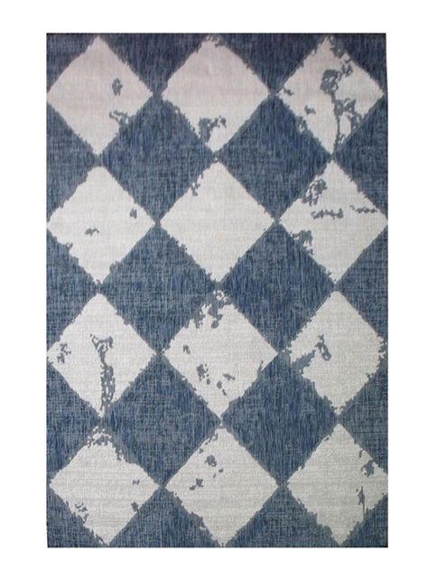 Alfombra Sisal Atenea 160 x 230 cm Blue-0
