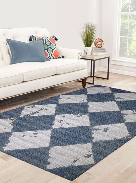 Alfombra Sisal Atenea 240 x 340 cm Blue-1