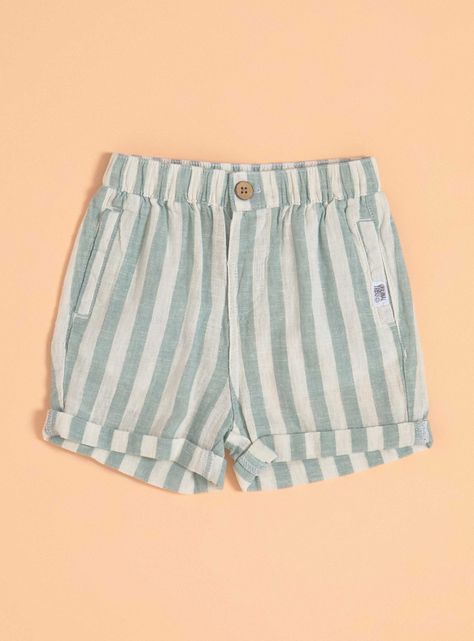 Short Estampado con Doblez en la Basta-0