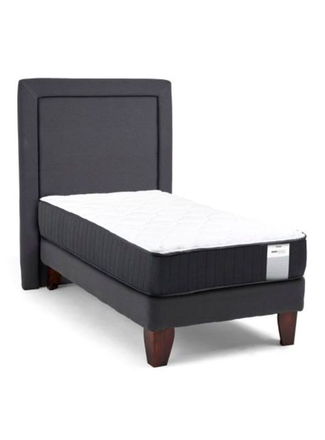 Cama Europea Dúo Pocket 1 Plaza + Respaldo-1