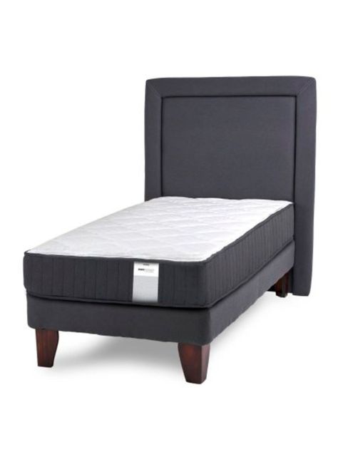 Cama Europea Dúo Pocket 1.5 Plaza Plus + Respaldo-0