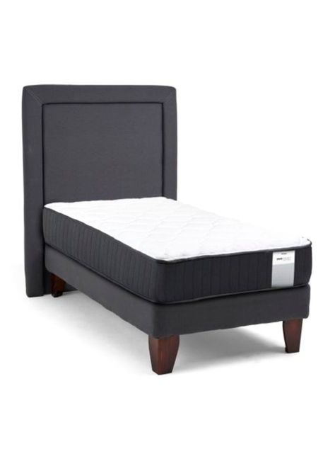 Cama Europea Dúo Pocket 1.5 Plaza Plus + Respaldo-1