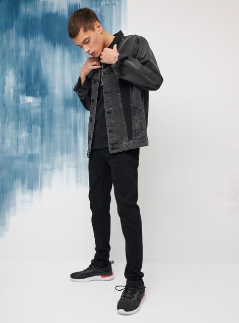 Jeans Focalizado Super Skinny Fit-0