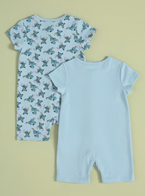 Pijama Bipack Bebé Body Angel & Stitch Disney-2