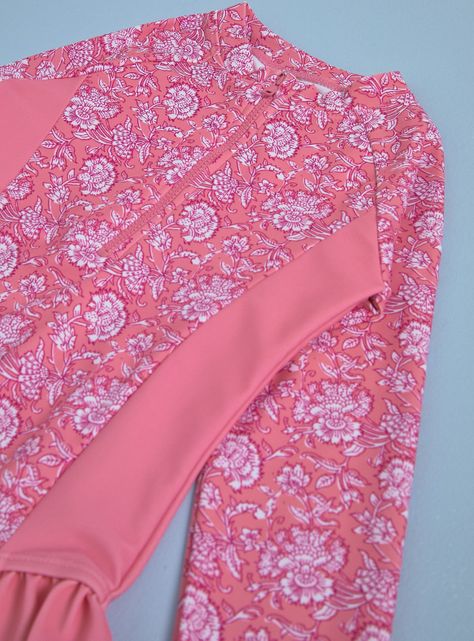 Traje de Baño con Vuelitos Estampado-4