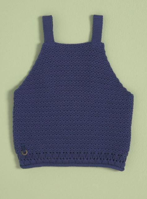 Polera Peto Crochet Algodón-2