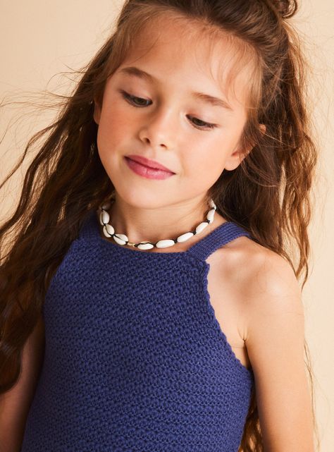 Polera Peto Crochet Algodón-1