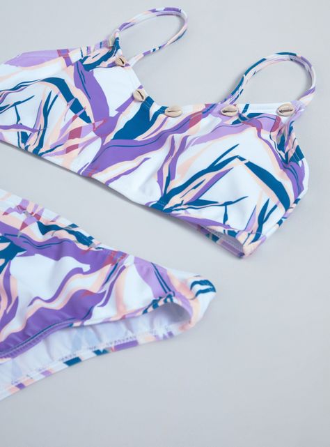 Traje de Baño Diseño con Conchitas-4