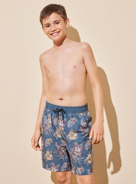 Traje de Baño Estampado-0