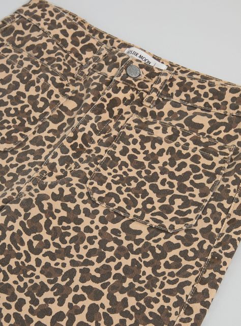Pantalón Animal Print, Bolsillos Frontales-3