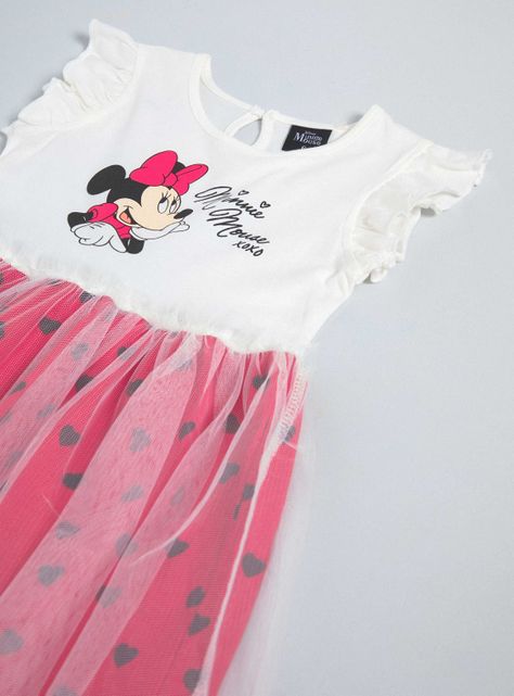 Vestido Niña con Tul Minnie Disney-4