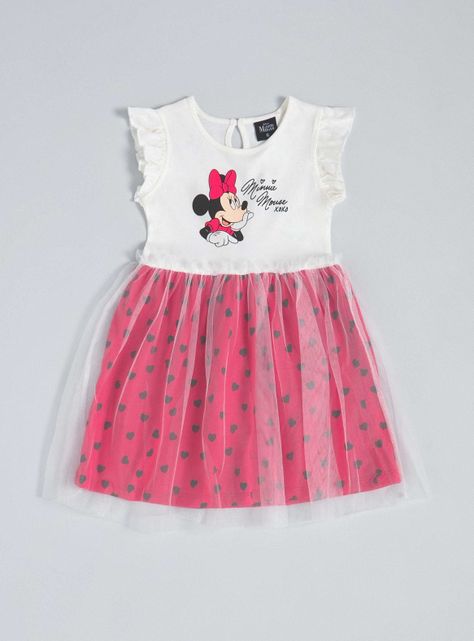 Vestido Niña con Tul Minnie Disney-2