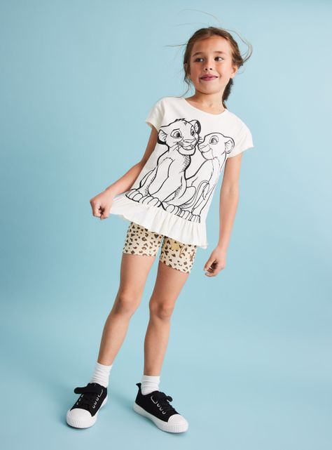 Calza Cortas Niña Estampadas Nala Disney-0